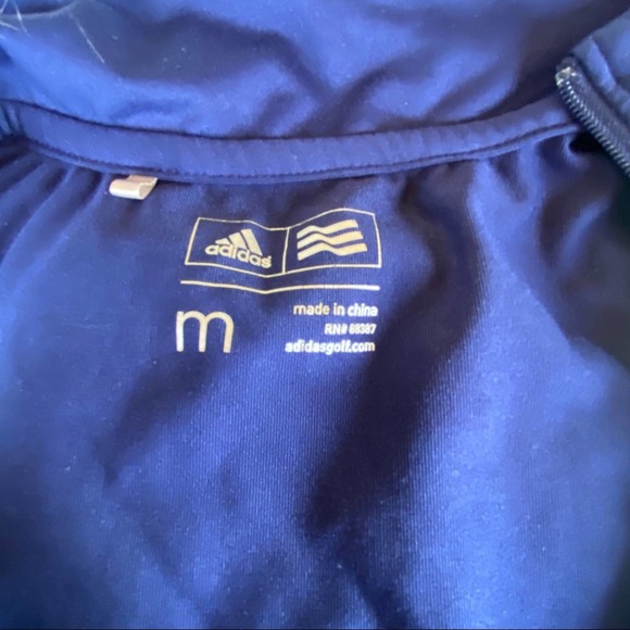 Adidas Size Medium Full Zip Sweatshirt - Picture 4 of 6